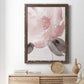 Blush Bloom I - Premium Canvas Framed in Barnwood - Ready to Hang