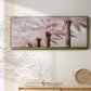 Stately Palms - Floater Framed Canvas Print
