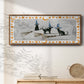 Black Cat Collection D - Floater Framed Canvas Print