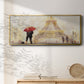 Paris Moment - Floater Framed Canvas Print