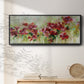 Playful Garden - Floater Framed Canvas Print