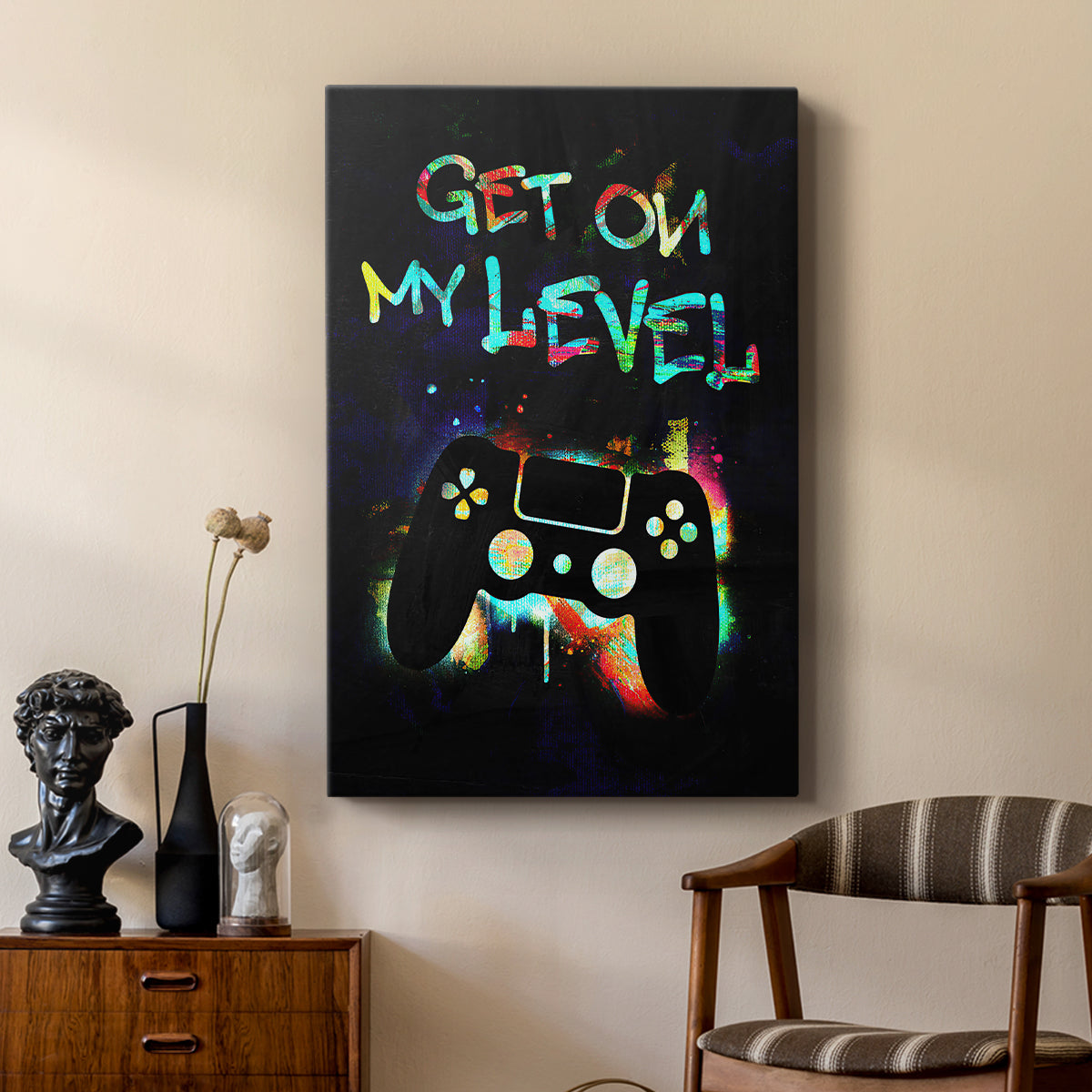 Gamer Tag II - Canvas Art Print