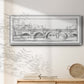 Pont Neuf - Floater Framed Canvas Print