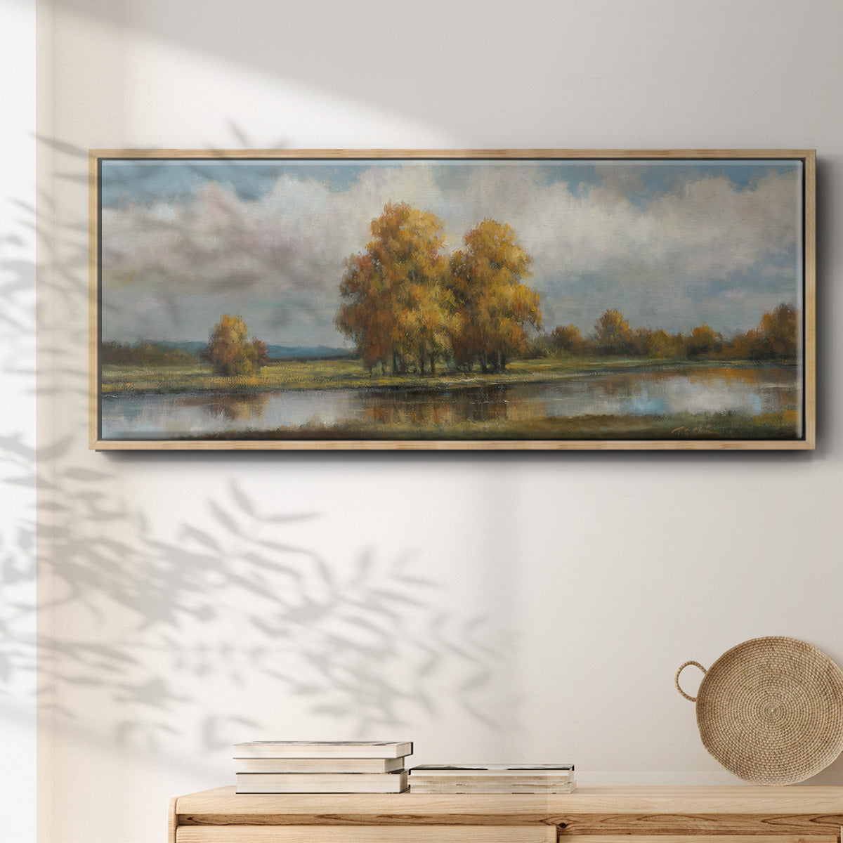 Shenandoah - Floater Framed Canvas Print
