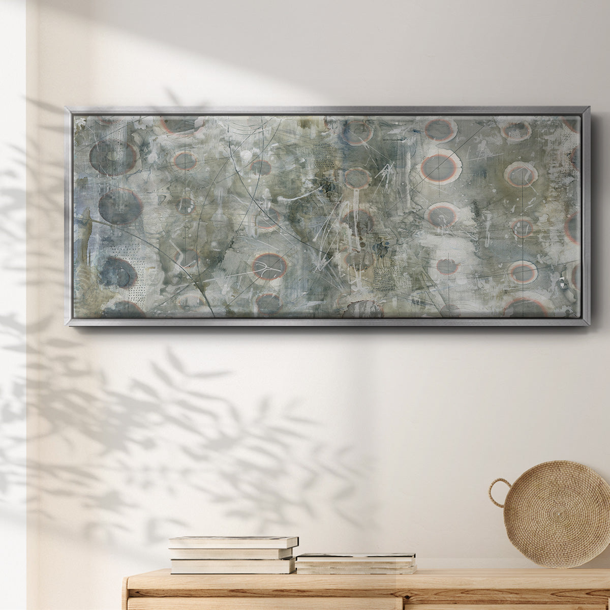 Recurrent - Floater Framed Canvas Print