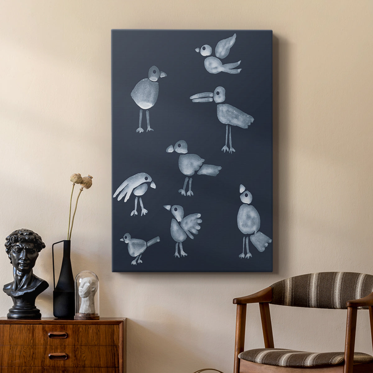 Flock I - Canvas Art Print
