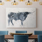 Long Horn - Canvas Art Print