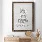 Say Your Prayers - Premium Canvas Framed in Barnwood - Ready to Hang