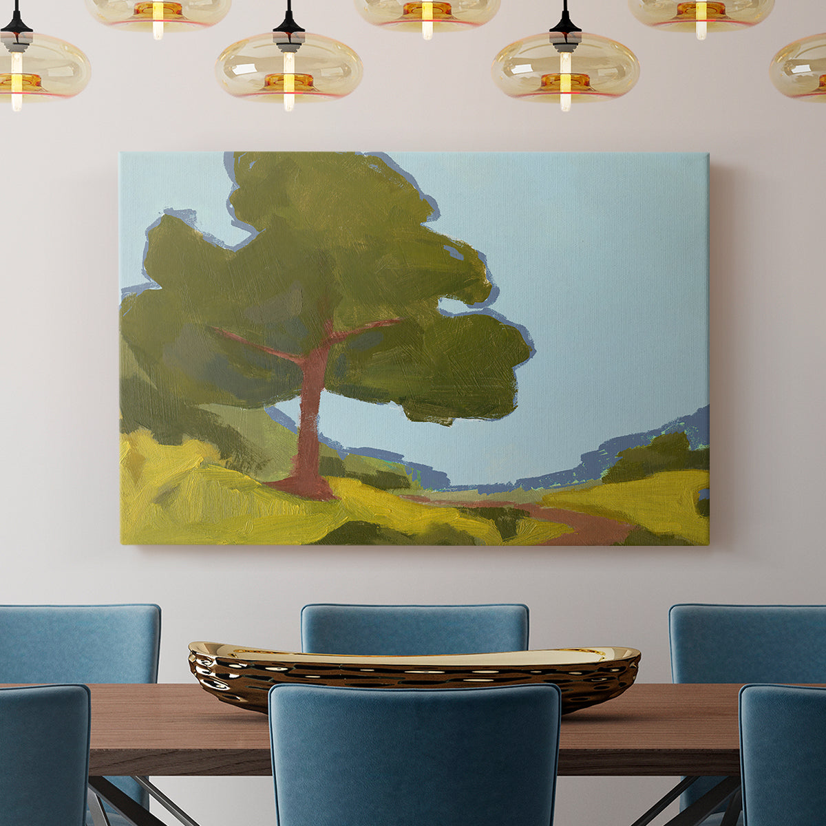 Bright Park II - Canvas Art Print