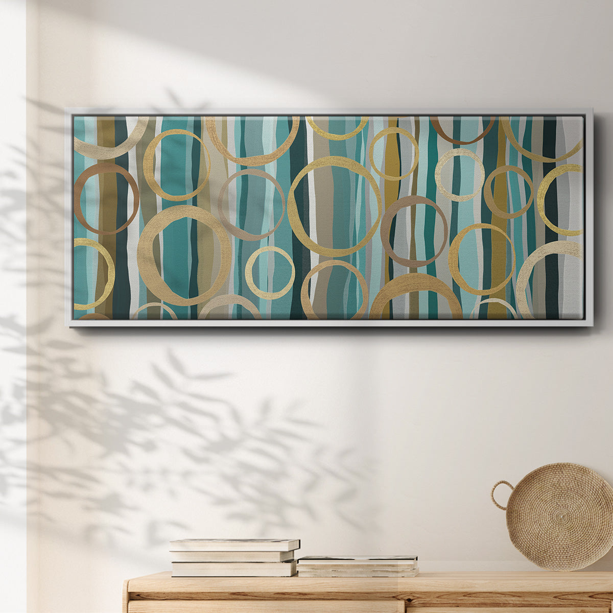 Watson's Garden II - Floater Framed Canvas Print