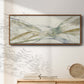 Watercolor Waves II - Floater Framed Canvas Print
