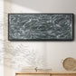 Static Scramble II - Floater Framed Canvas Print