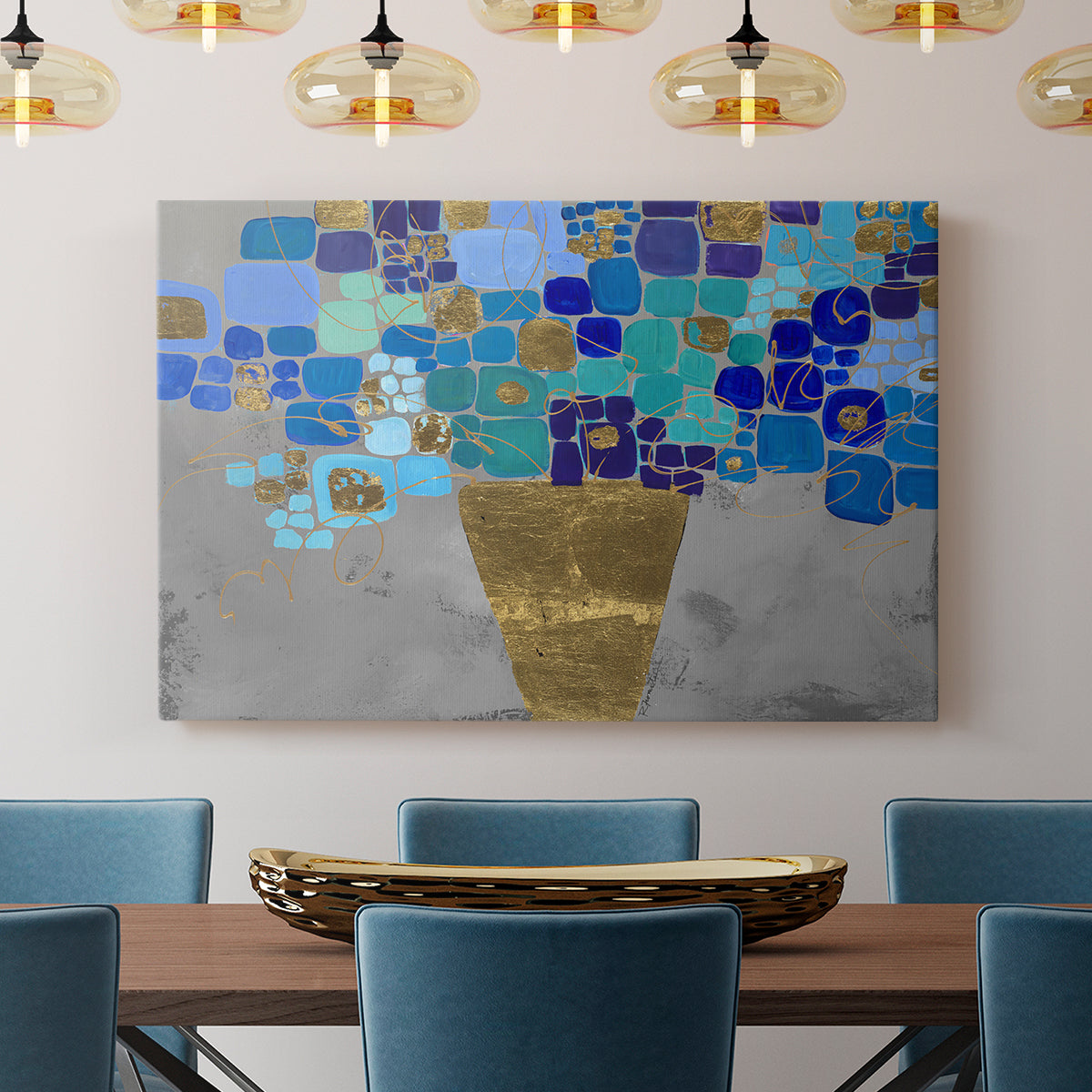 Blue Love - Canvas Art Print