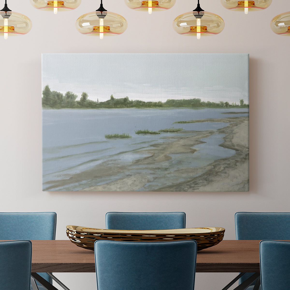 Tidal Sands IV - Canvas Art Print