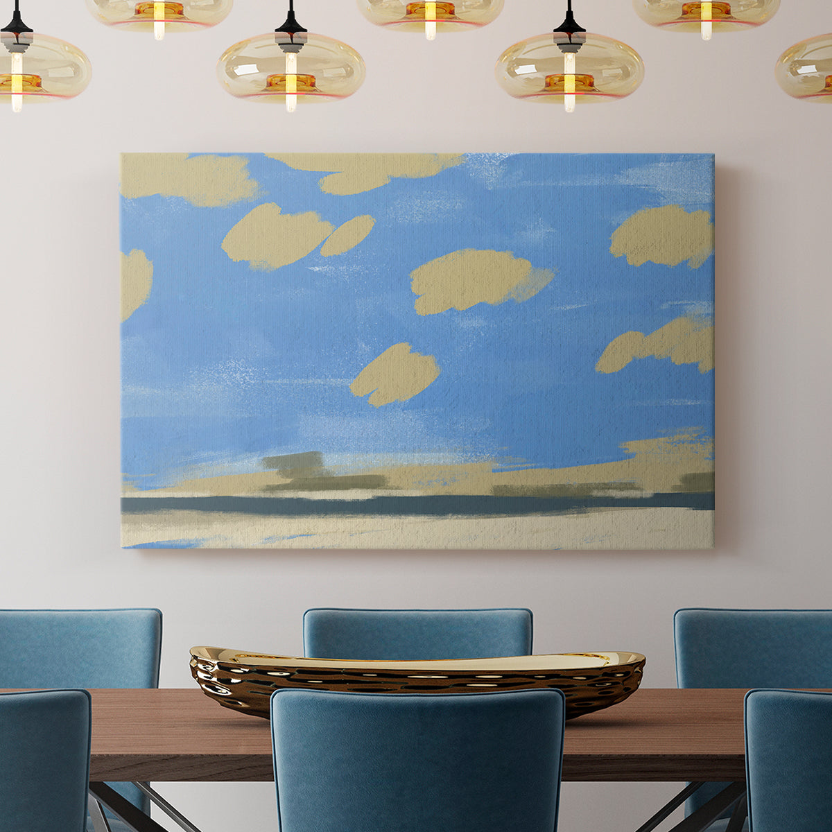 Textured Beachscape II - Canvas Art Print