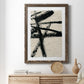 Lines Crossed III - Premium Canvas Framed in Barnwood - Ready to Hang