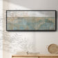 Distant Fields - Floater Framed Canvas Print