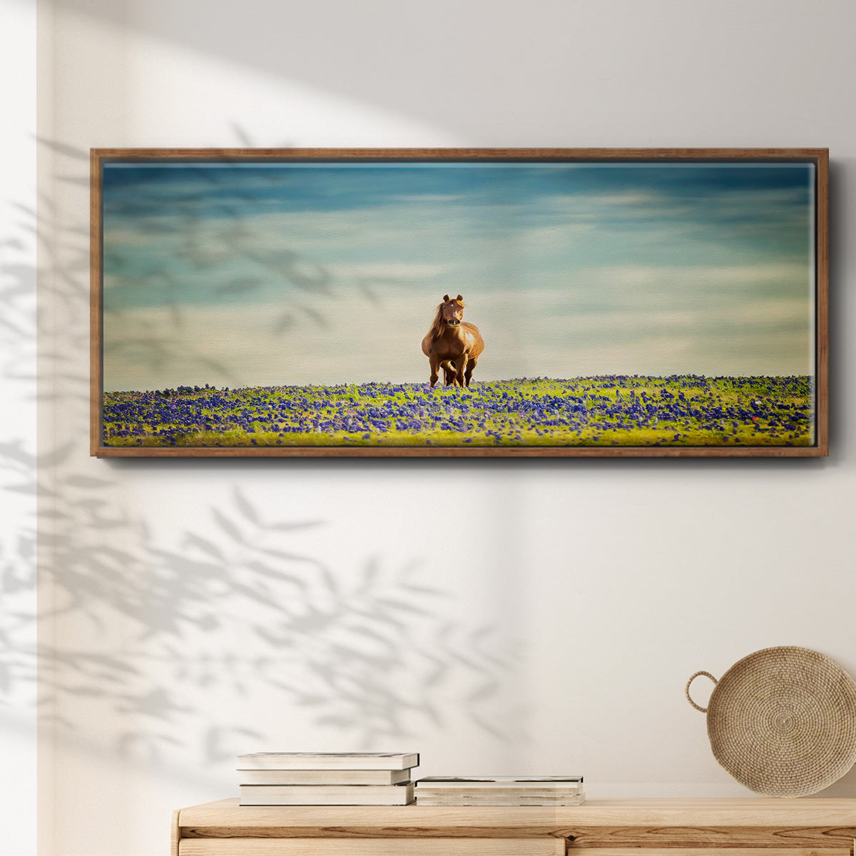 Sunlit Midwest II - Floater Framed Canvas Print