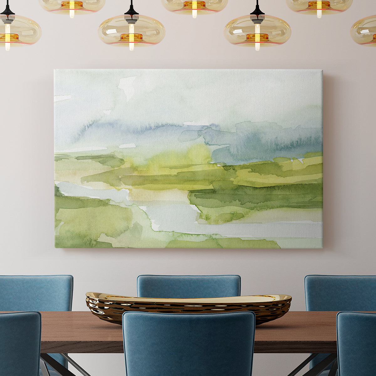 Watery Lowlands I - Canvas Art Print
