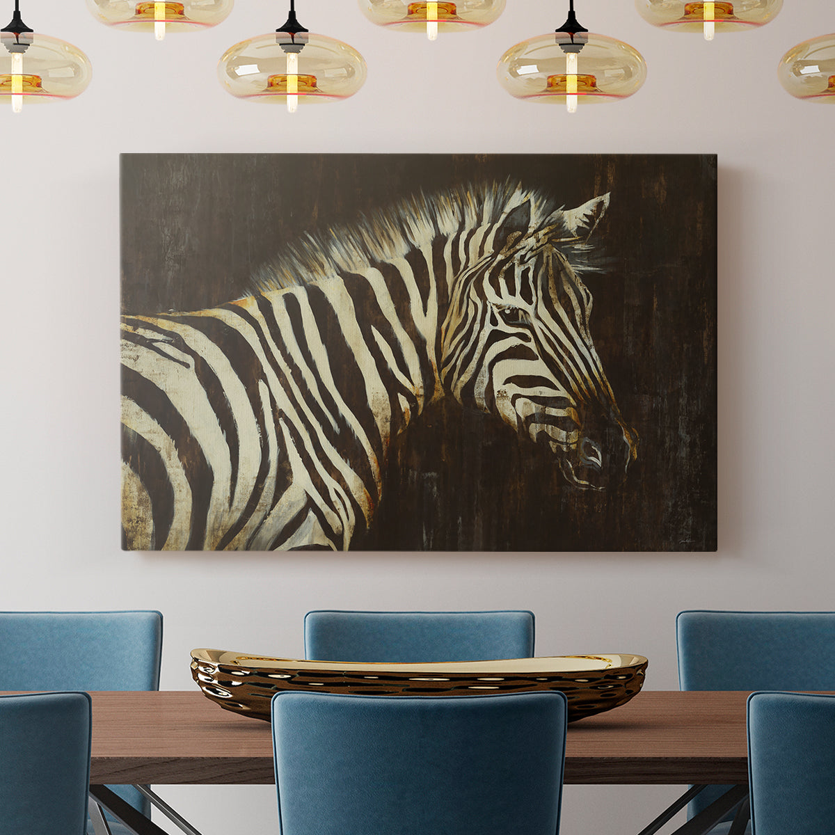 Striped Pajamas - Canvas Art Print