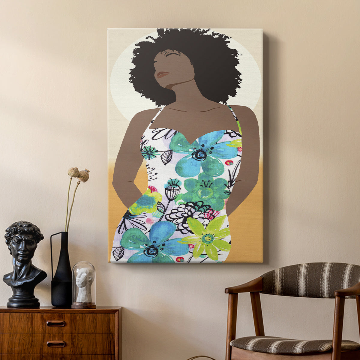 You Go Woman I - Canvas Art Print