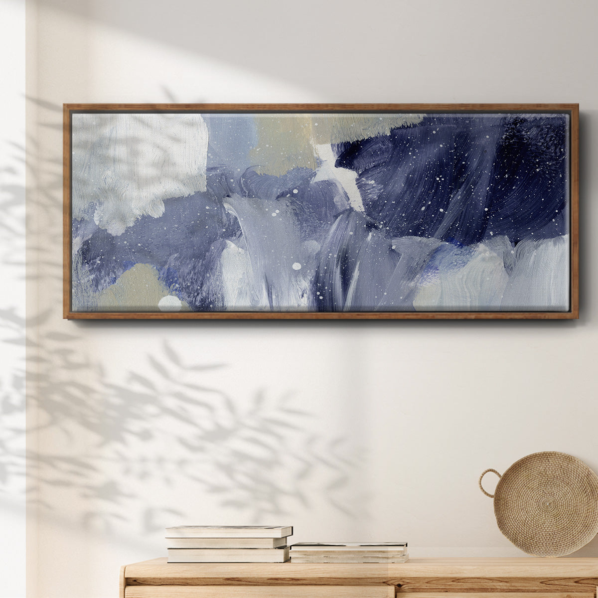 Sky Break II - Floater Framed Canvas Print