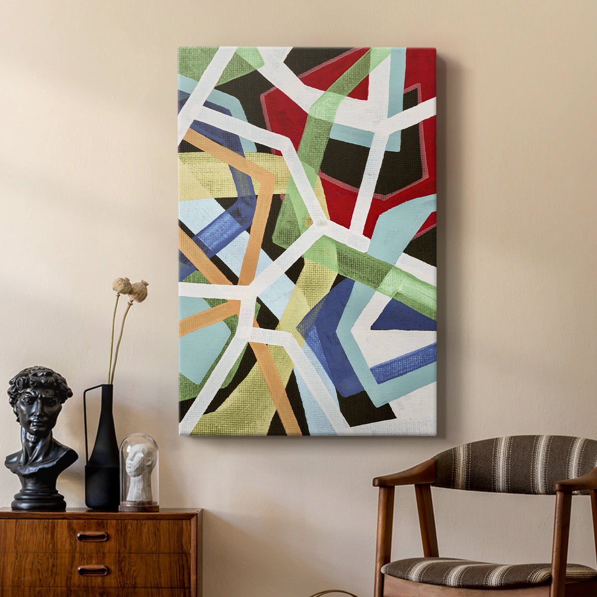 Magnetic Color I - Canvas Art Print