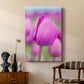 Magenta Stem - Canvas Art Print