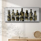 Wine Selection - Floater Framed Canvas Print