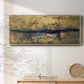 Etched Gold - Floater Framed Canvas Print