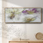 Frozen Floral IV - Floater Framed Canvas Print