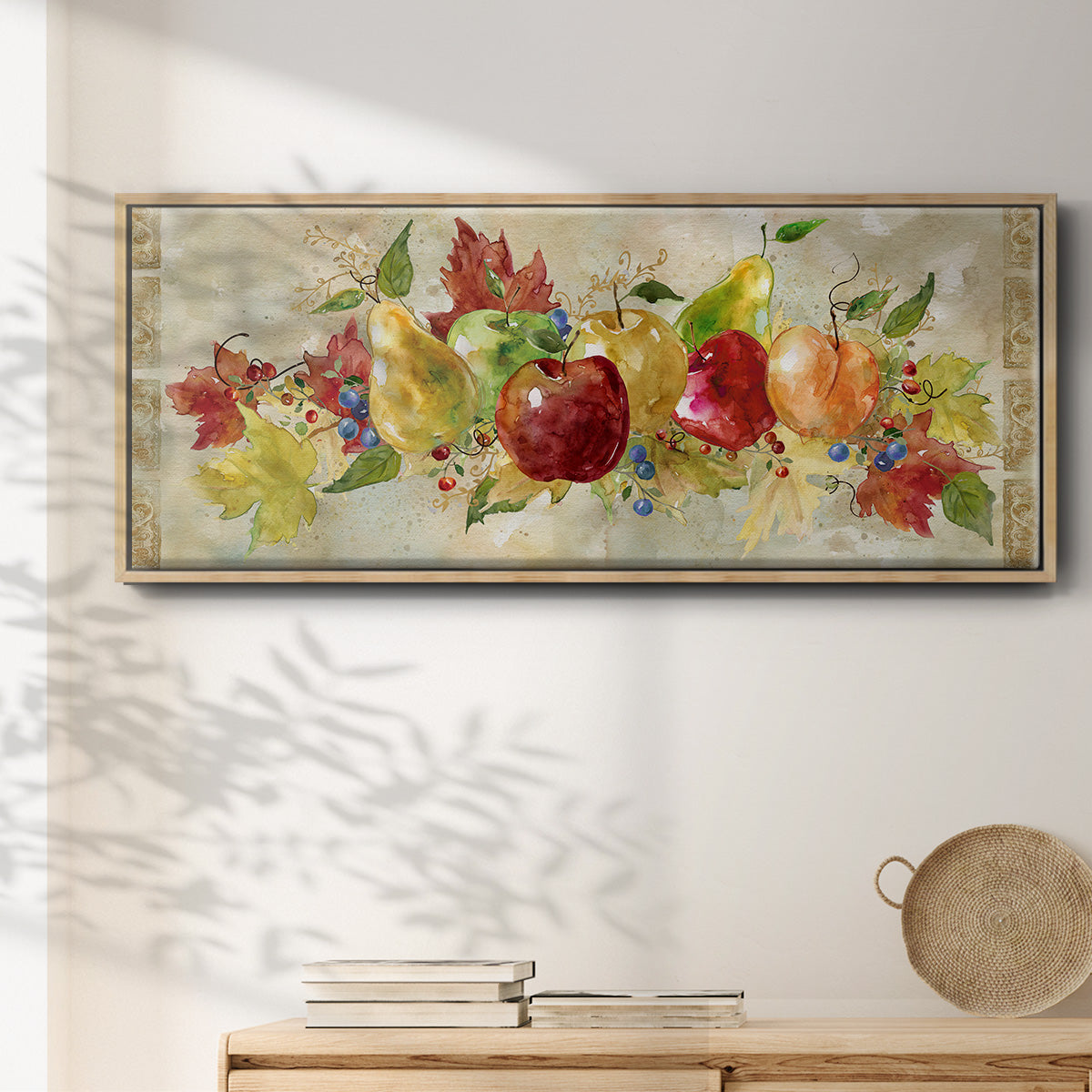 Venetian Fruit - Floater Framed Canvas Print