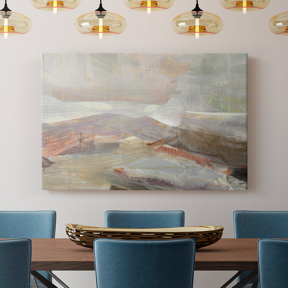 Distant Canyon - Canvas Art Print