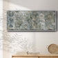 Recurrent - Floater Framed Canvas Print