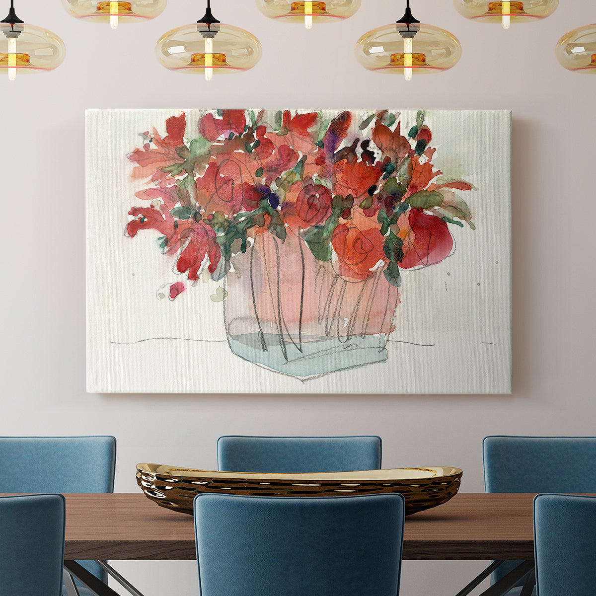 The Small Bunch II - Canvas Art Print