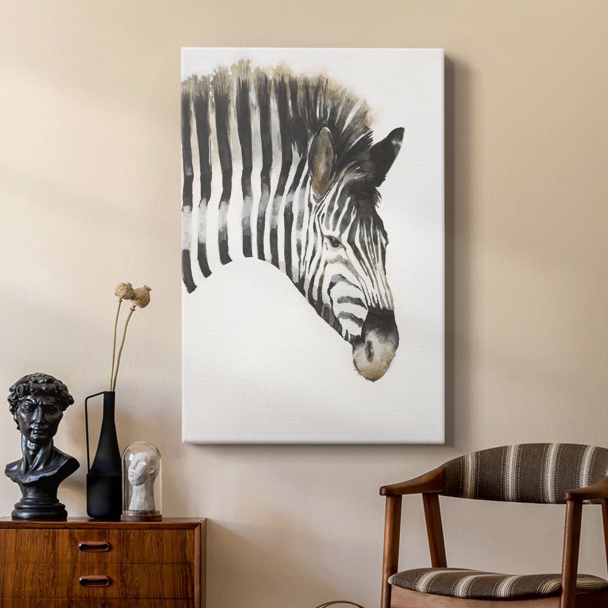 Zebra Stripes - Canvas Art Print