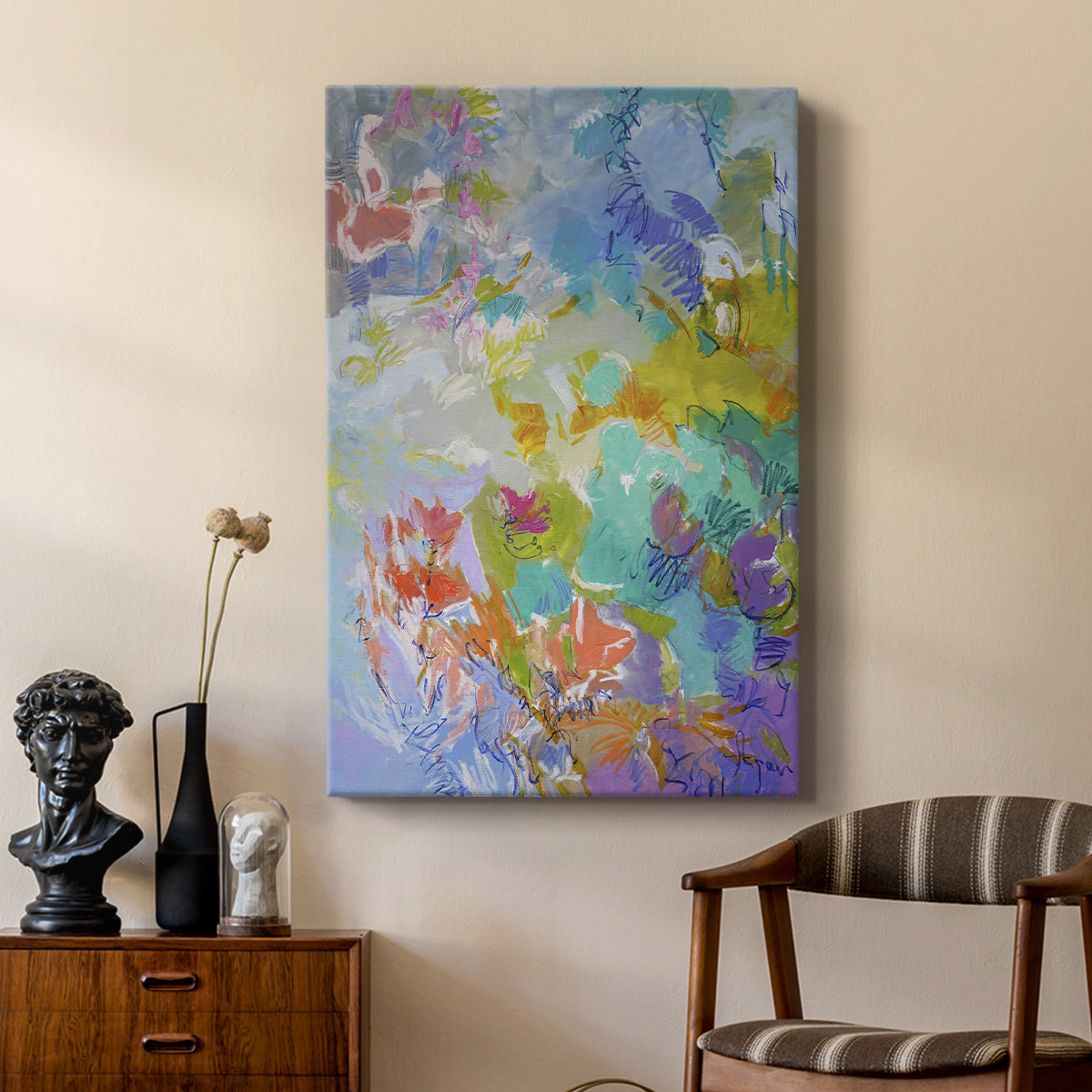 Let Me Bloom I Am - Canvas Art Print