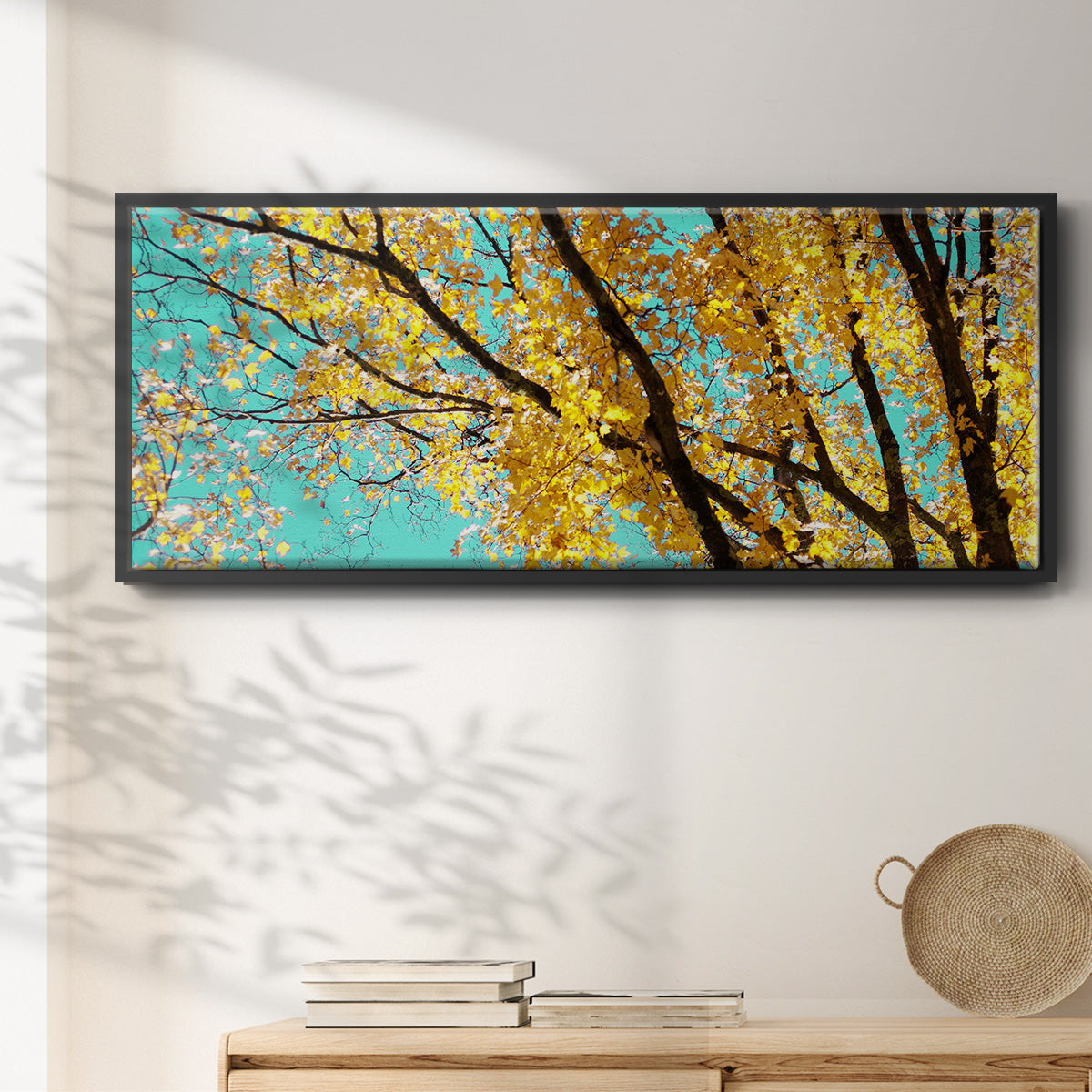 Autumn Tapestry IV - Floater Framed Canvas Print