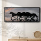 Beach Gallop - Floater Framed Canvas Print