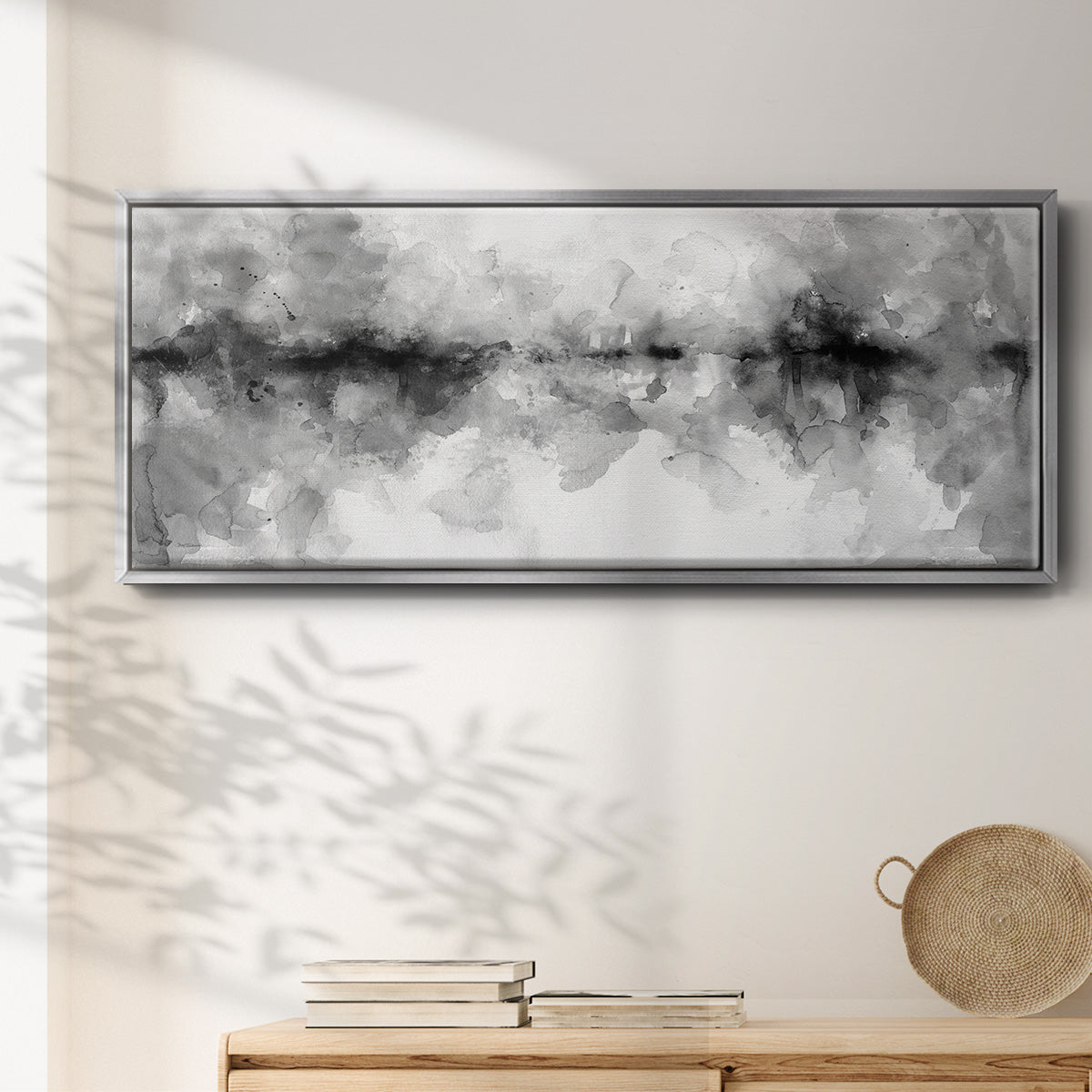 Island Mist - Floater Framed Canvas Print