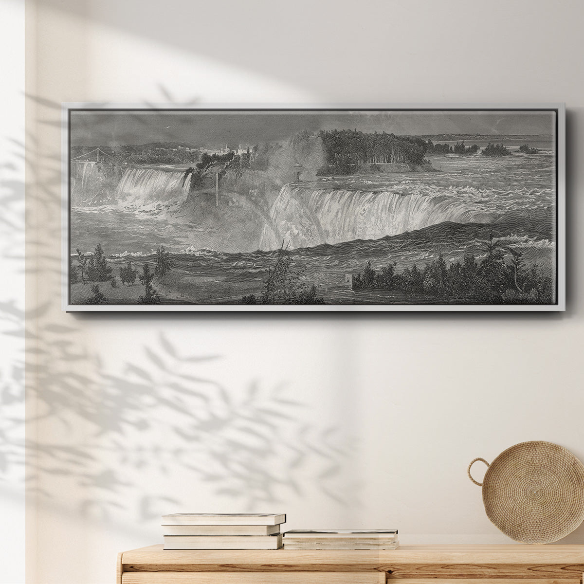 Niagara - Floater Framed Canvas Print