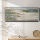 Misty Coast - Floater Framed Canvas Print
