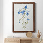 Blue Blossom Botanical II - Premium Canvas Framed in Barnwood - Ready to Hang