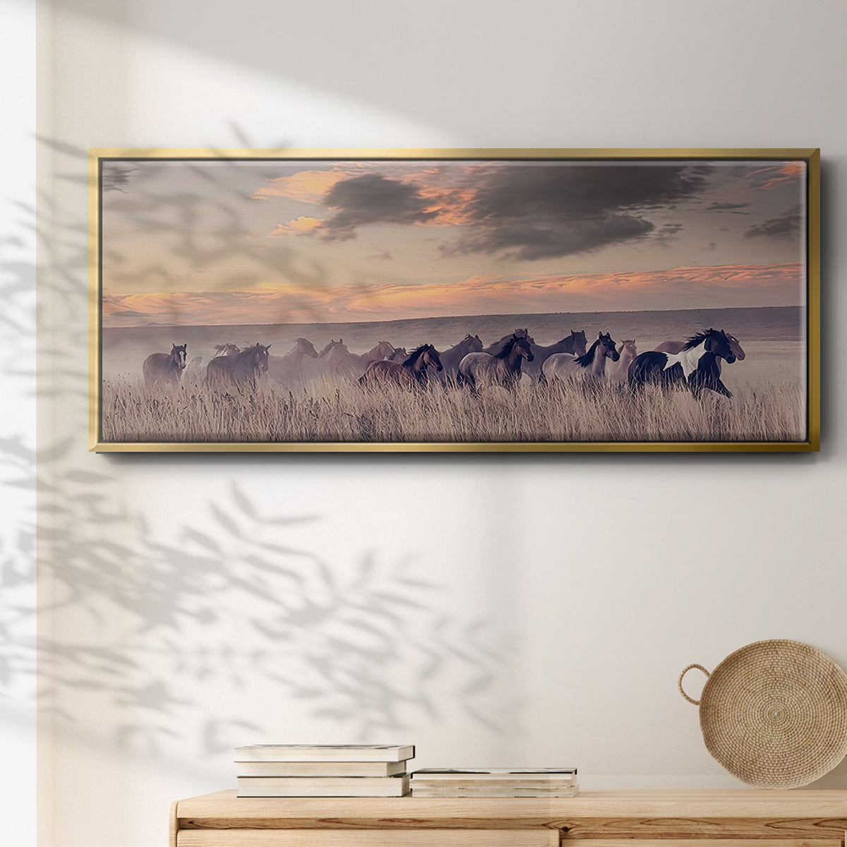 Wild and Free II - Floater Framed Canvas Print