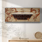 Renaissance Bath II - Floater Framed Canvas Print