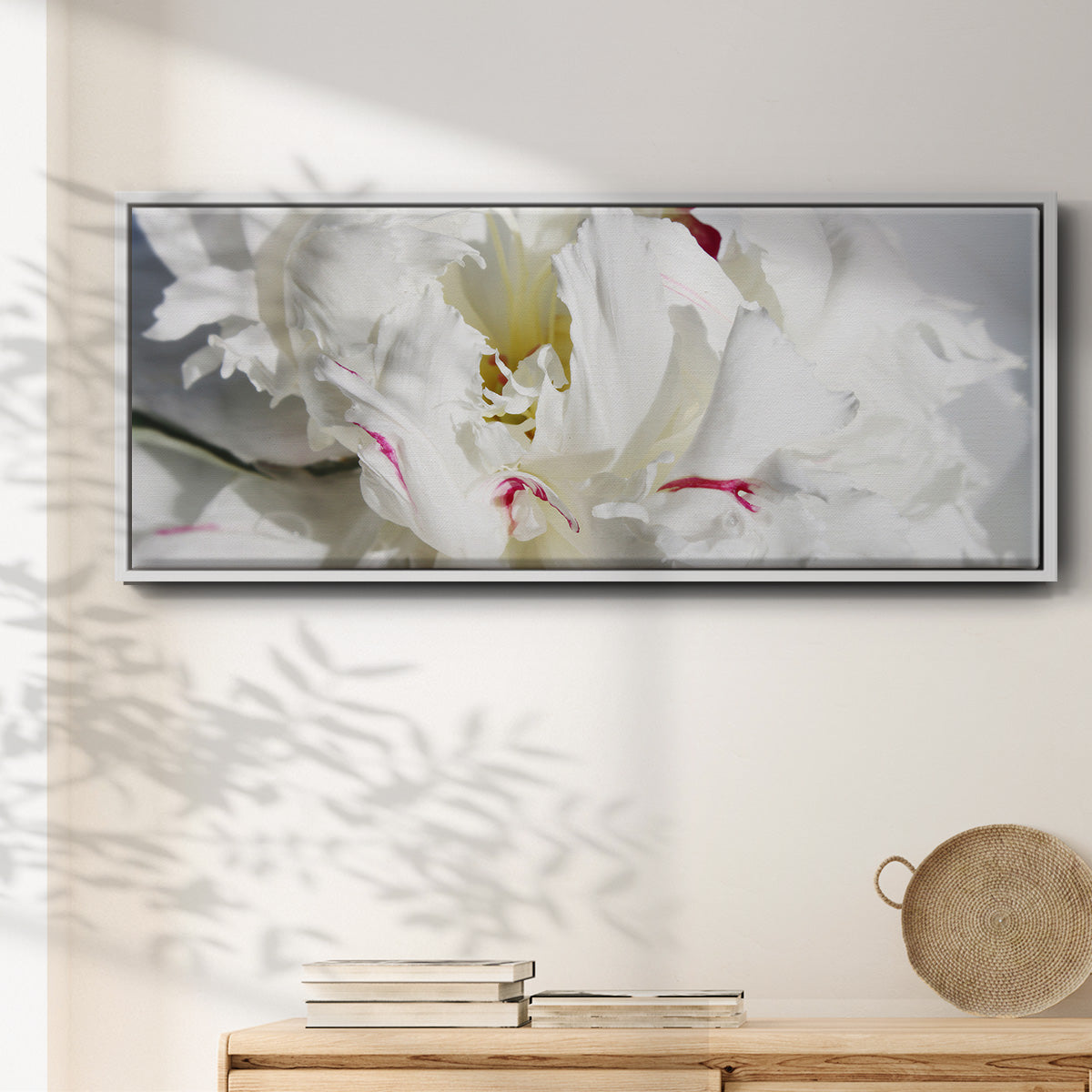 Breathless I - Floater Framed Canvas Print
