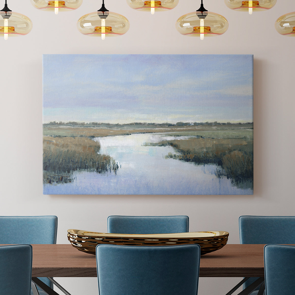 Coastal Plains II - Canvas Art Print