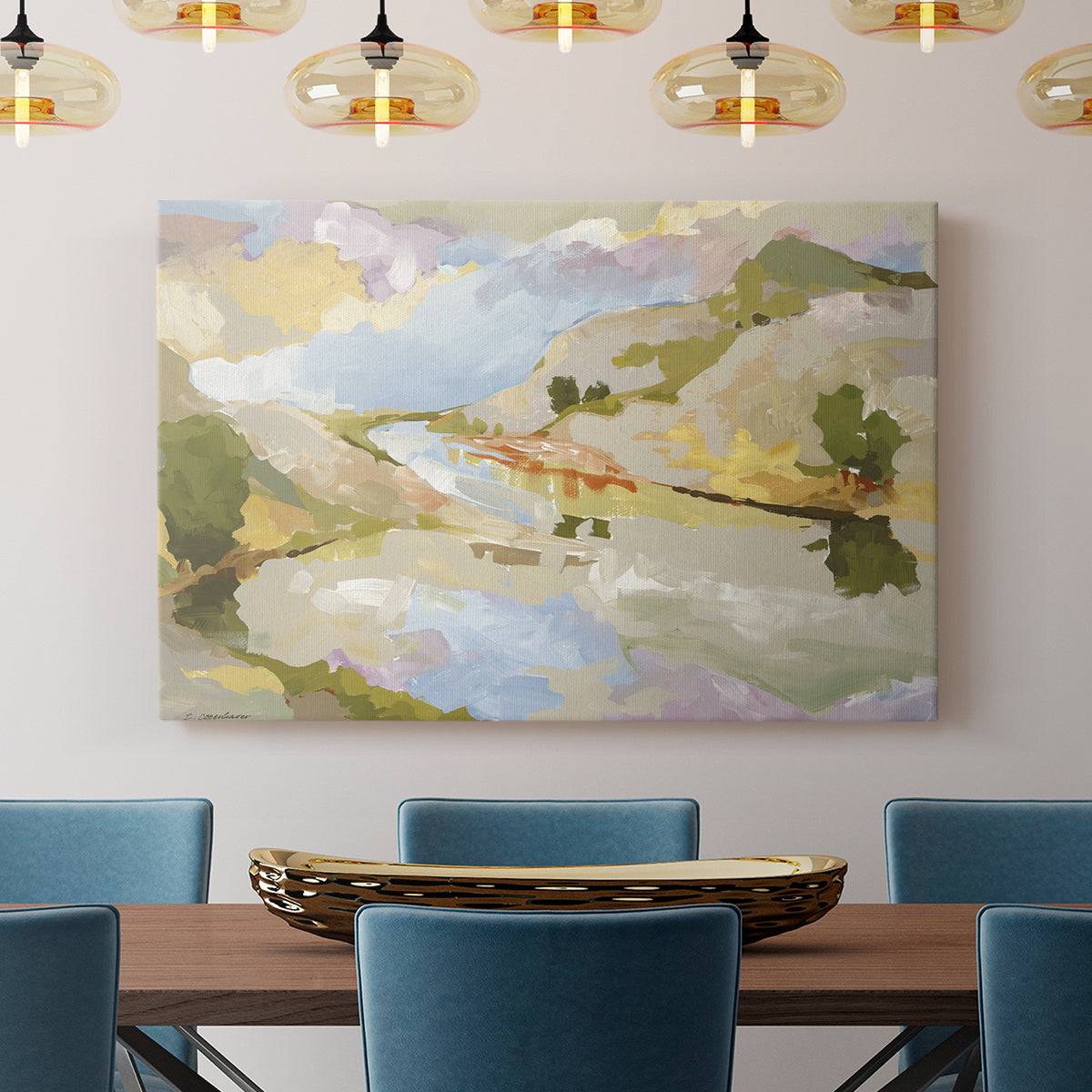 Uplands II - Canvas Art Print