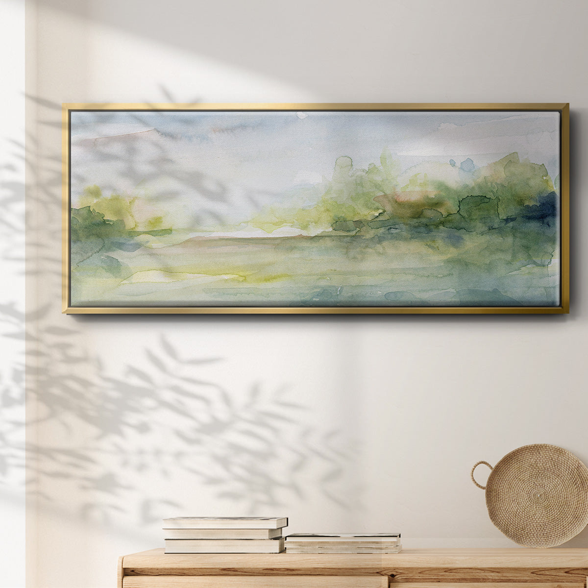 Clear Day - Floater Framed Canvas Print