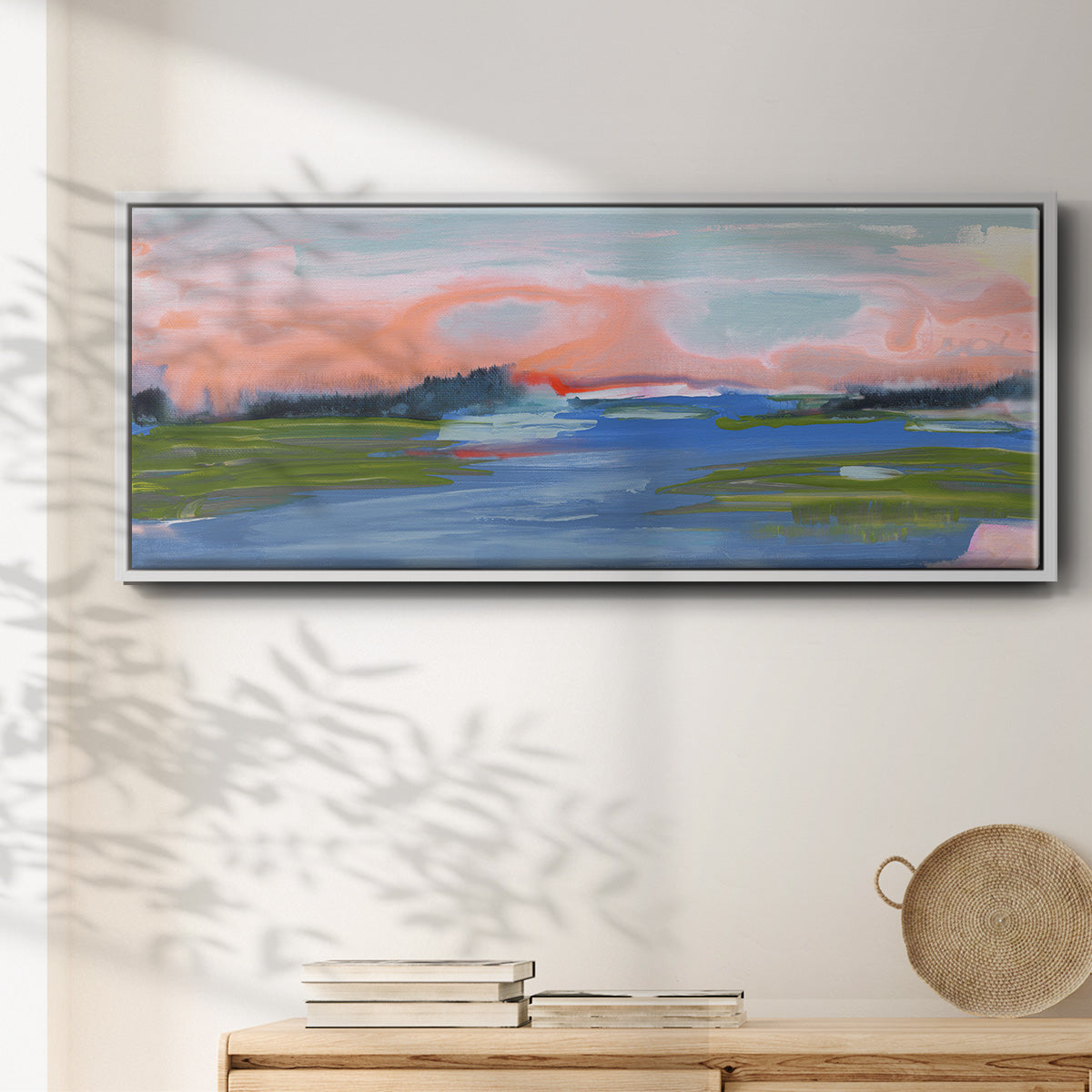 Kattskill Bay I - Floater Framed Canvas Print